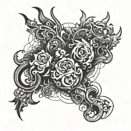 I Want A Tattoo Design Of The Word Sxl