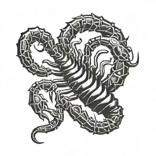 Typography Scorpion