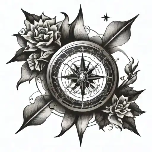 Compass As A Sun Rising