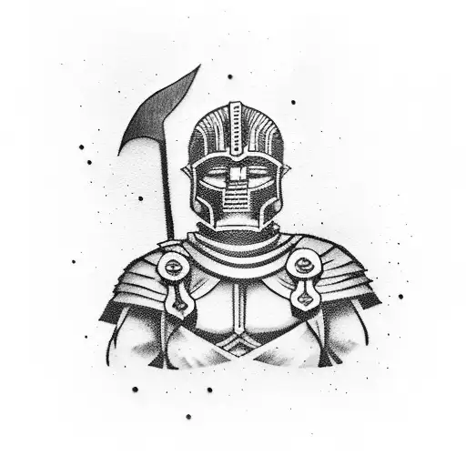 Spartan In Chef Outfit And Having Choping Knives As His Weapon