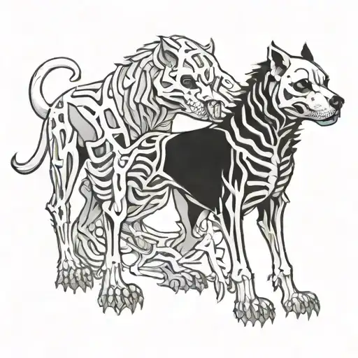 Cerberus Skeleton