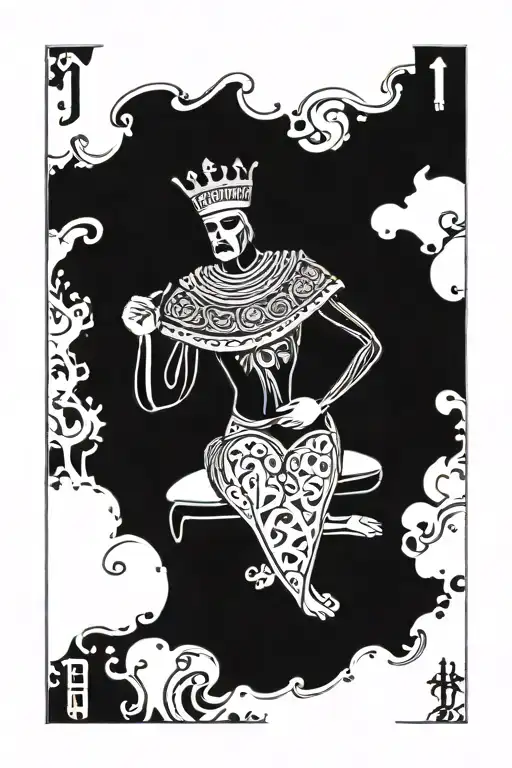Tarot Card Of The Emperor With No Clothing