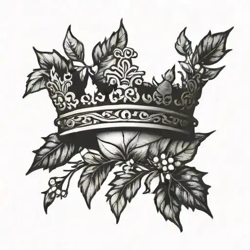 A Crown Made Out Of A Wreath
