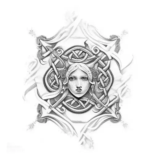 Baroque Painting Done With Celtic Tones