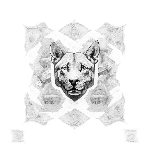 A Stack Of Money Bills Forming The Shape Of An Animal