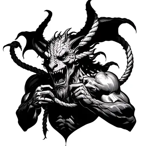 A Demon With A Rope