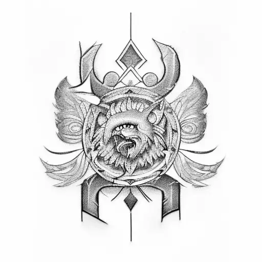 Create A Tattoo Design Based On Roman Numerals Incorporating V I Ii In A Unique Way