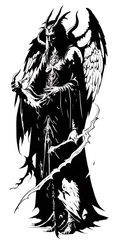 Archangel Mikhail And Satan