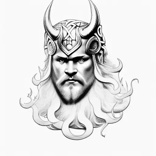 The Norse God Freyr
