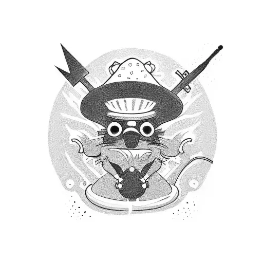 Brave Little Toaster Wearing A Shower Cap