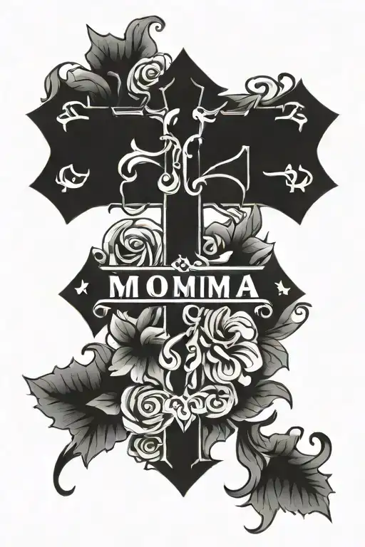 Cross Quote Momma