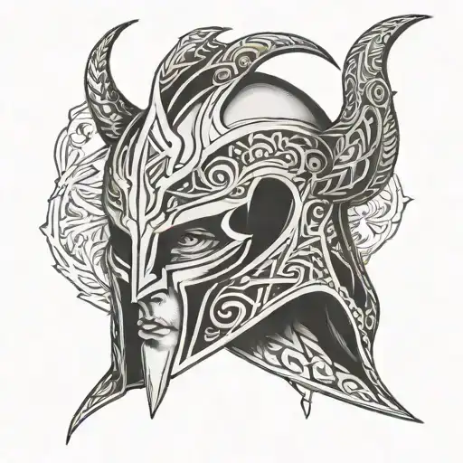 Loki Helmet And Dagger