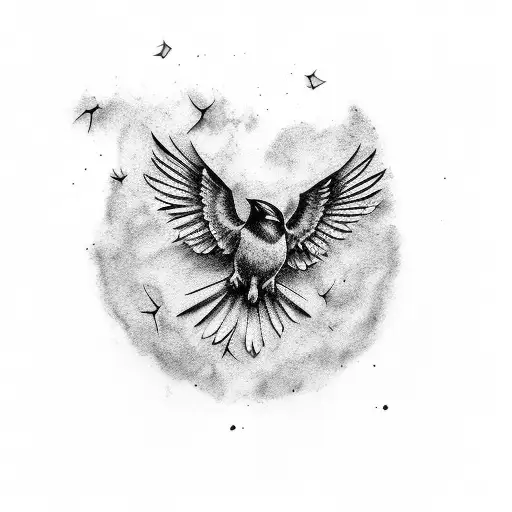 Dream Cather With Raven