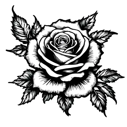 Birthday Bash Rose Tramp Stamp