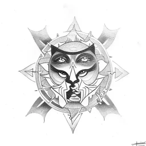 Tarot Inspired Including Sun And Empress