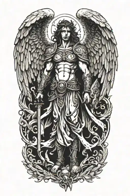 Angel Warrior Standing