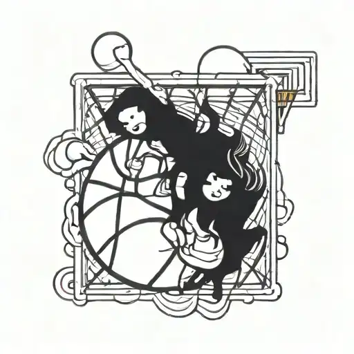 Basketball And Love You More Than