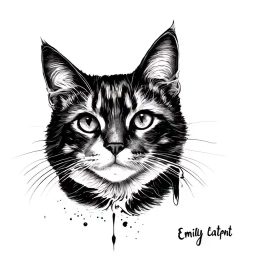 Emily Word Catprint