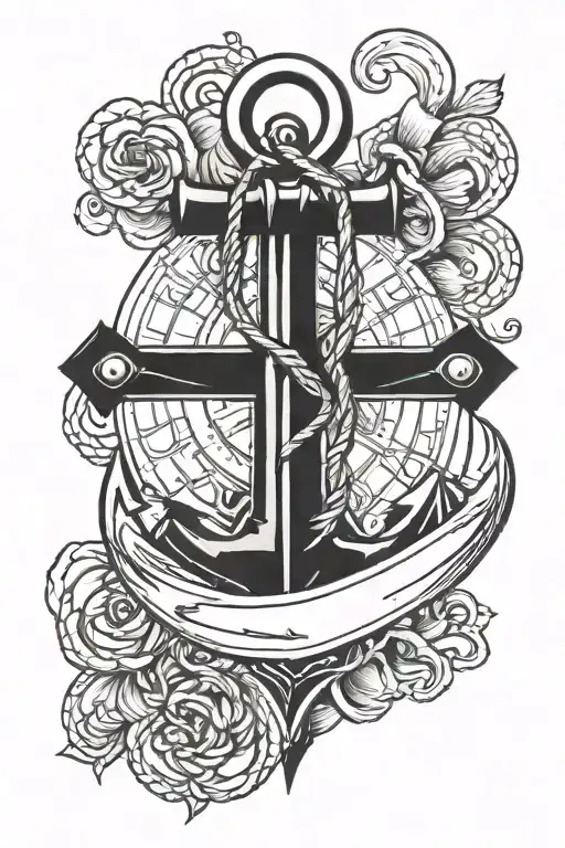 Navy Anchor