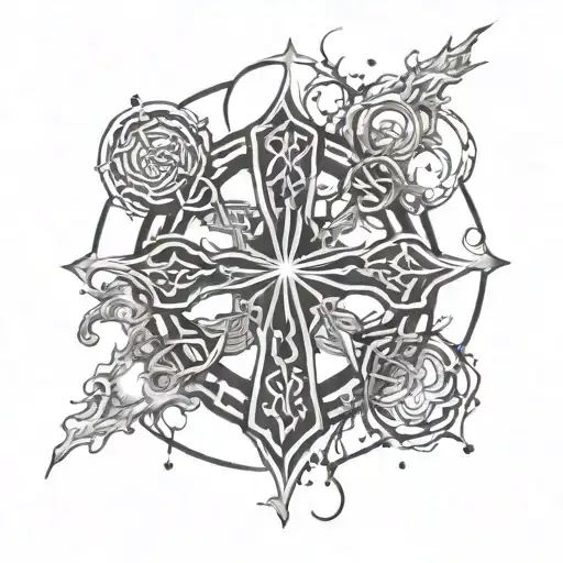 Celtic Cross Constellation Rising