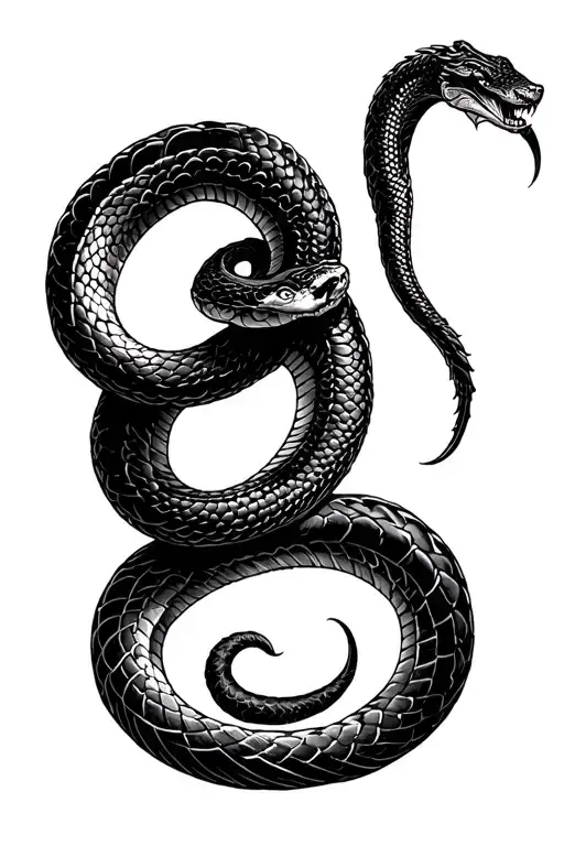 Snake And Hermes Staff