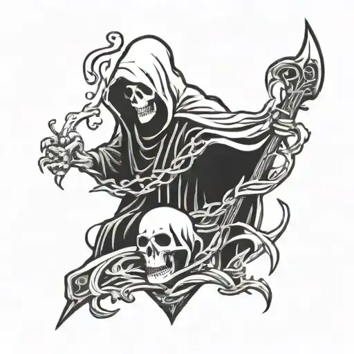 Ghost And Grim Reaper