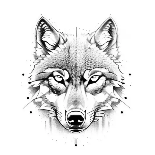 Full Arm With Wolf On Shoulder