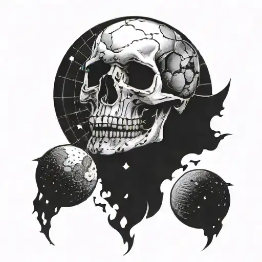 Skull Moon Phases