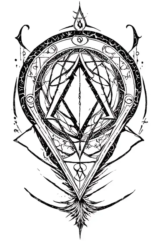 Dnd Spell Circle With A Hidden V Incorporated