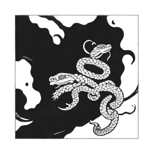 Karma Tarot Card Oroborus Snake