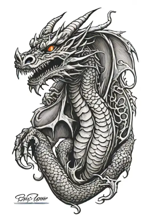 Dragon Cover Up