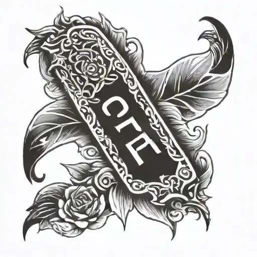 Forearm Band Tattoo Birth Date