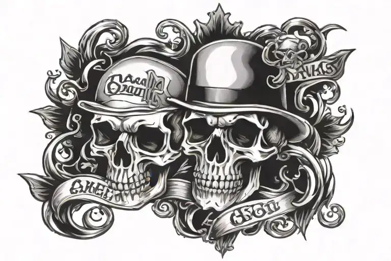 Da Game Been Good To Me Words With Gangster Pictures Back