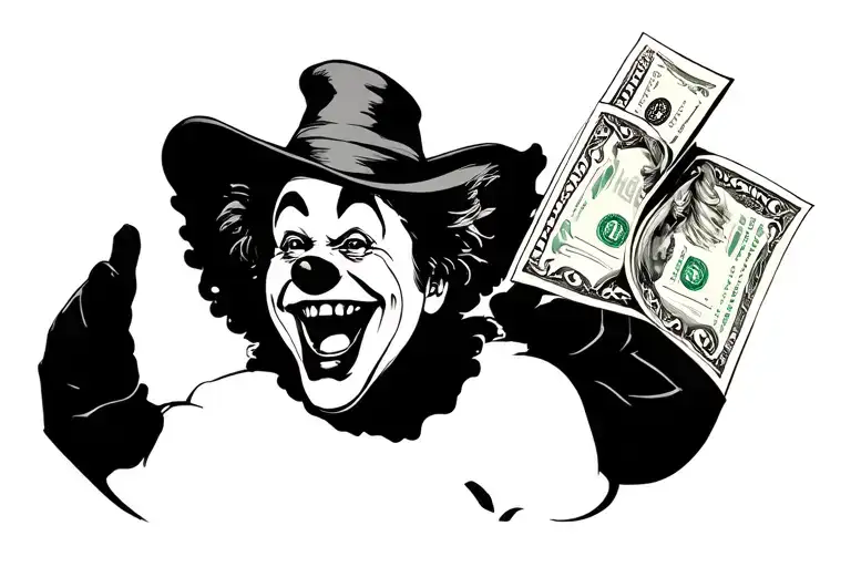Money Clown Laughing
