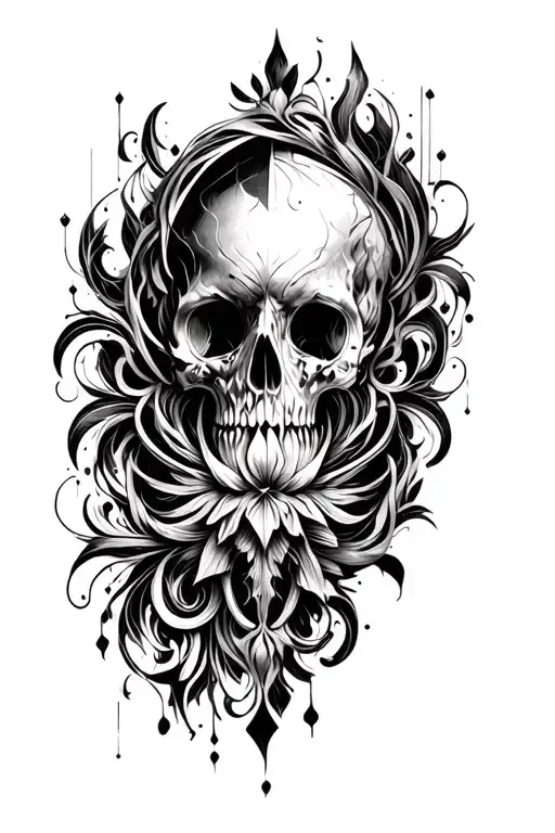 Dark Ornamental Cyberpunk