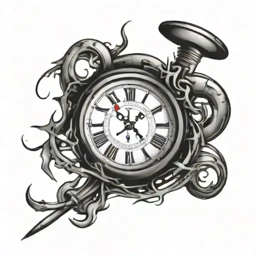 Incorporate Music Notes And Lyrics From Tech N9ne's 'Running Out Of Time' Into A Dynamic Design