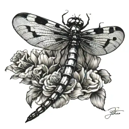 Male Dragonfly Forearm