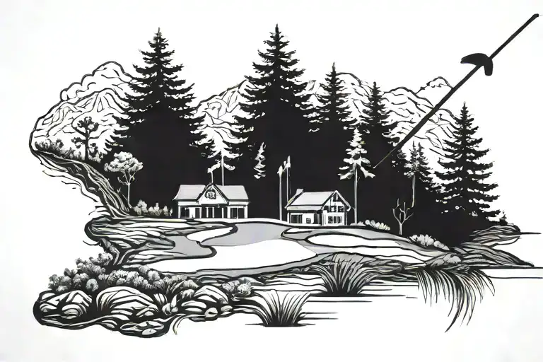 Golf Course Landscape