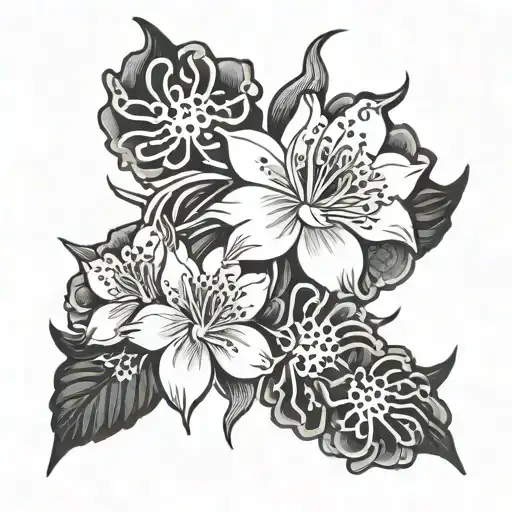 Phoenix Burn Cherry Blossom Petals