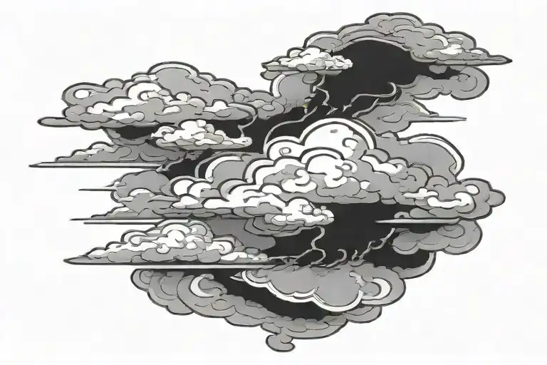 Clouds Black And Grey