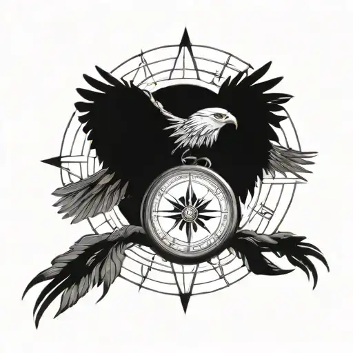 Compass And Eagle