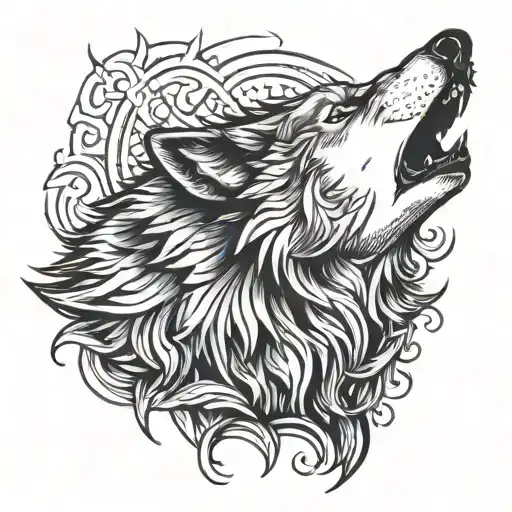 A Wolf Howling
