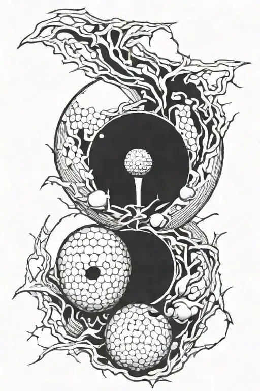 Broken Golf Ball Transforming Raw Material