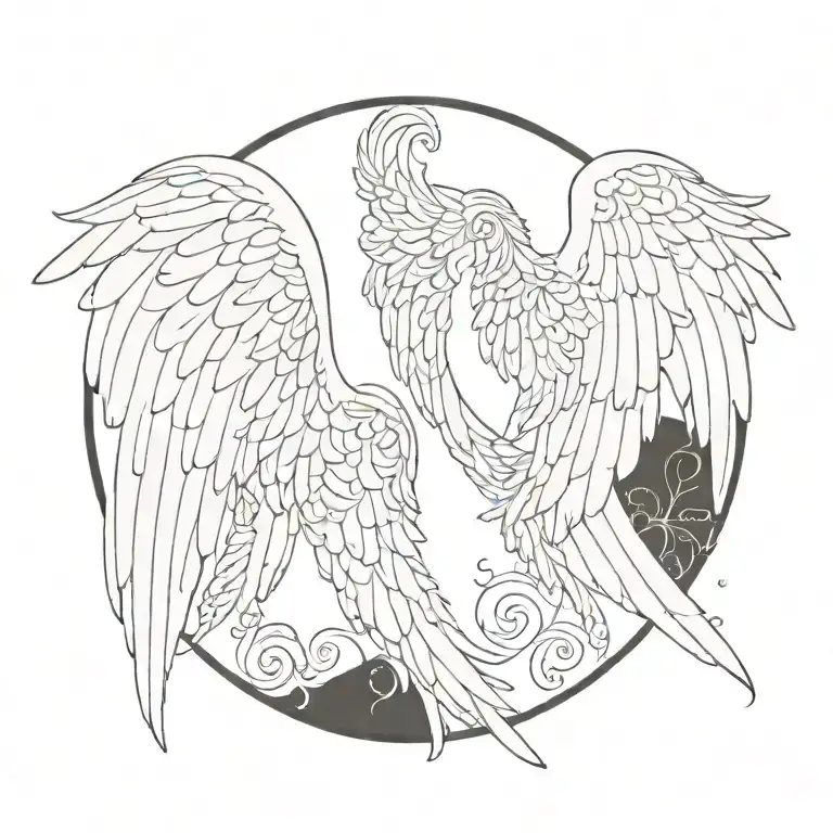 A Pair Of Angel Wings