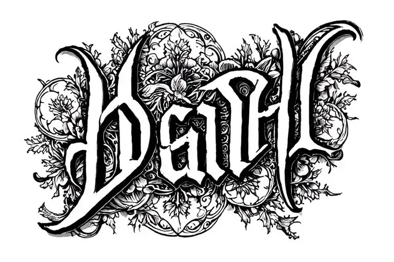 Harley Dean In Cloister Black Font