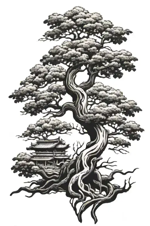 A Bonzai Tree Branching Infinitely