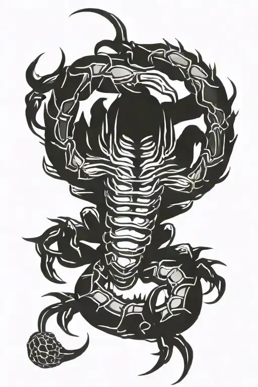 Mutant Scorpion Crawling