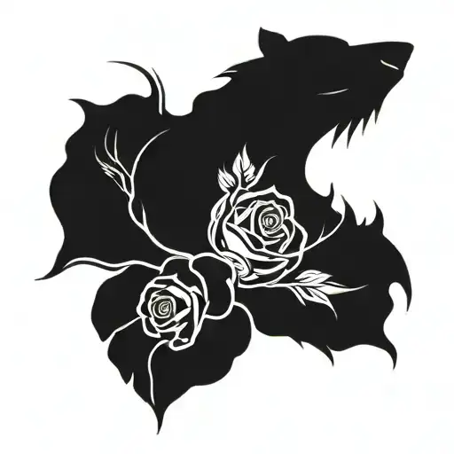 Covpass Rose With Bear Head