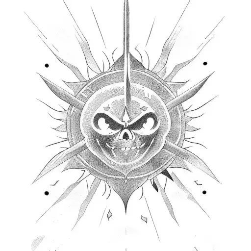 A Sword That Comes Out Of Sun Rays