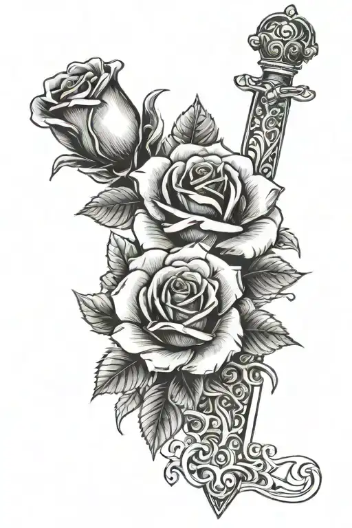 Roses And Dagger
